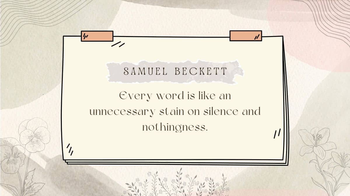 Powerful motivational quote to inspire you from Samuel Beckett