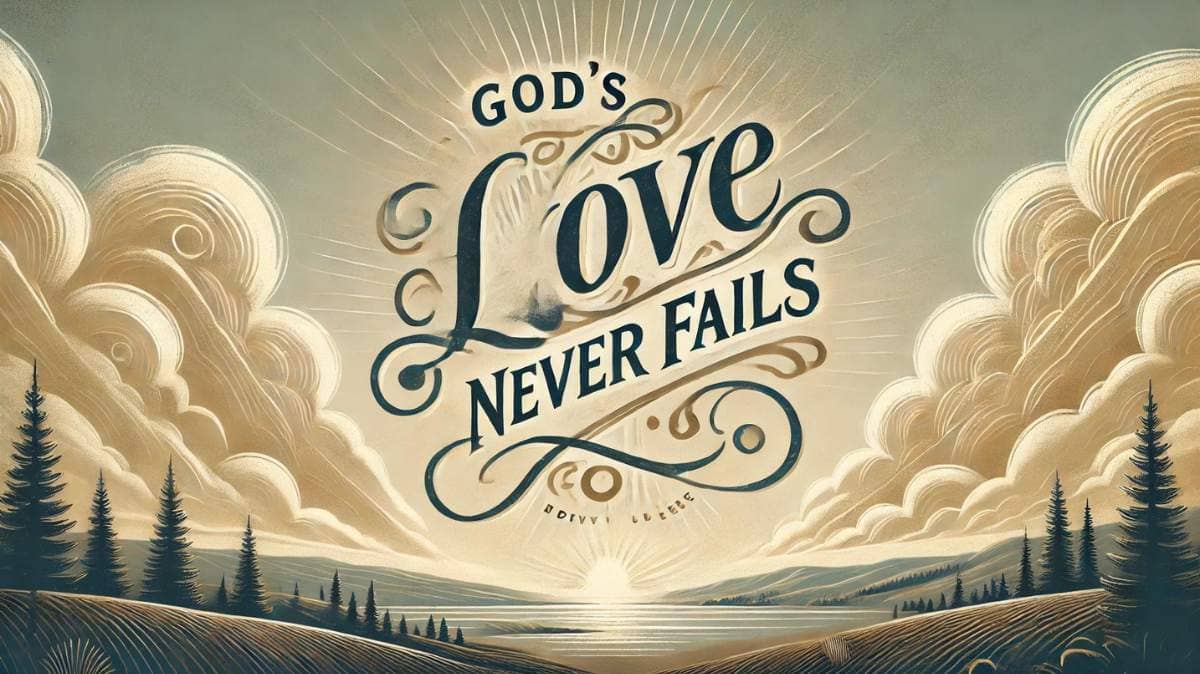 Inspirational short Christian quotes on God's love and grace.